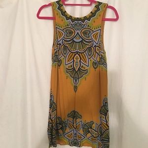 Mustard yellow Urban Outfitters dress